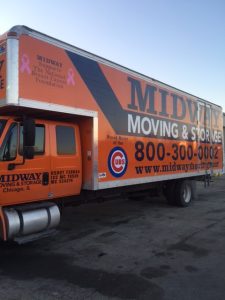 Midway Moving & Storage Truck, Chicago, IL