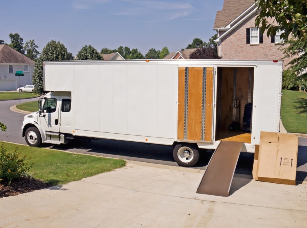 piano moving truck