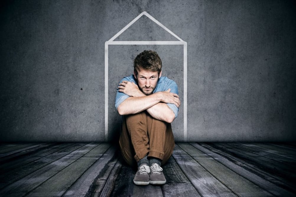 Man is posing for picture, apartment movers in Chicago, Illinois