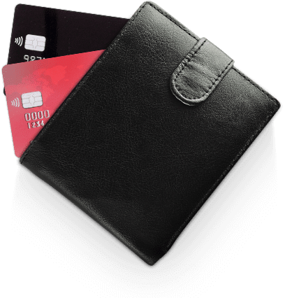 Payment Center - Wallet with Credit Cards
